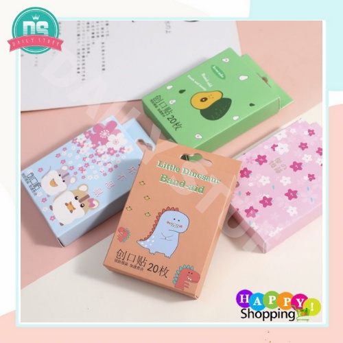 DS Plaster Luka / Hansaplast Anak &amp; Dewasa ( Isi 20 pcs ) Motif Karakter Lucu Pembalut Luka Tahan Air
