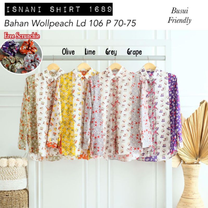 ISNANI SHIRT / TOP / BLOUSE / ATASAN