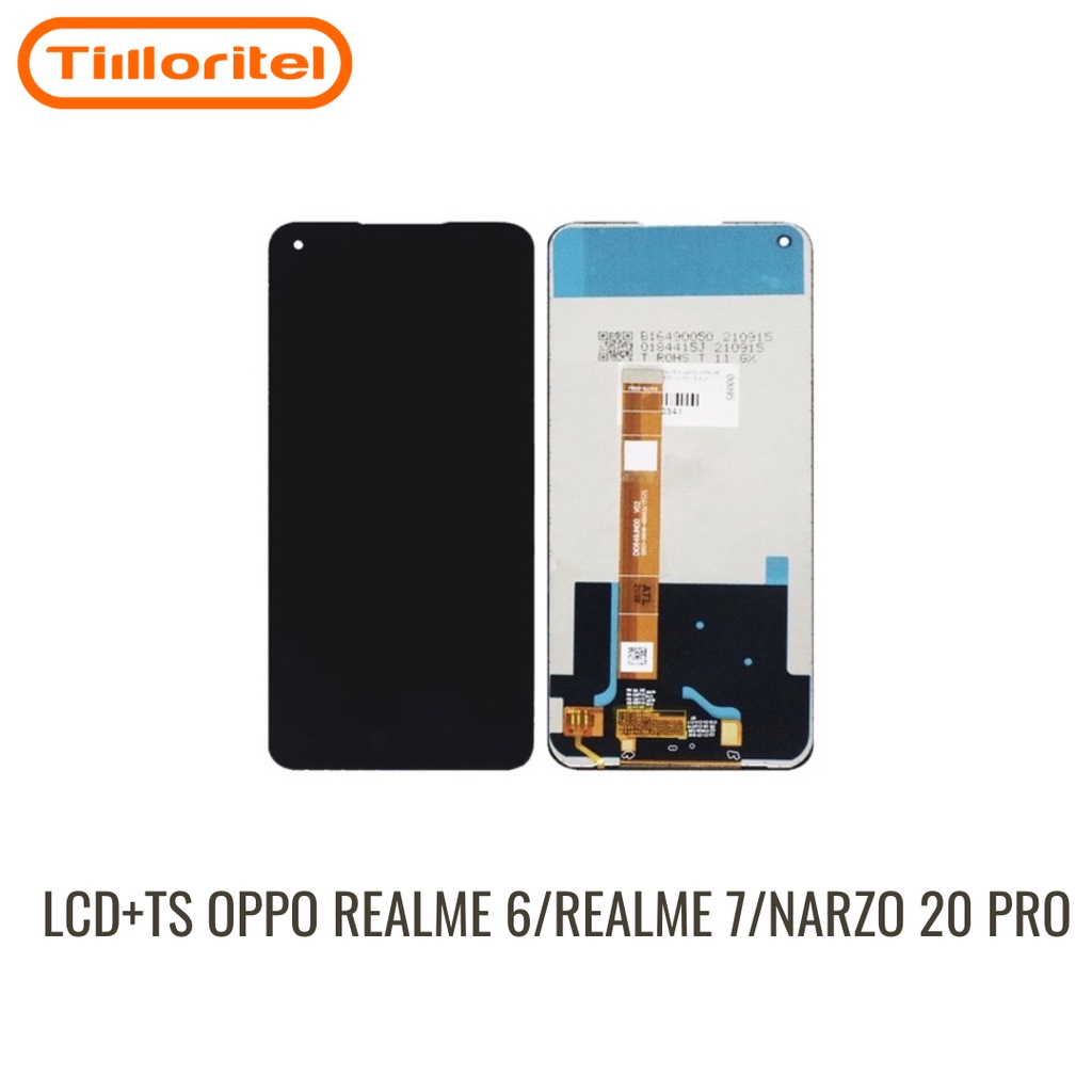 LCD TOUCHSCREEN REALME 6 / REALME 7 / NARZO 20 PRO