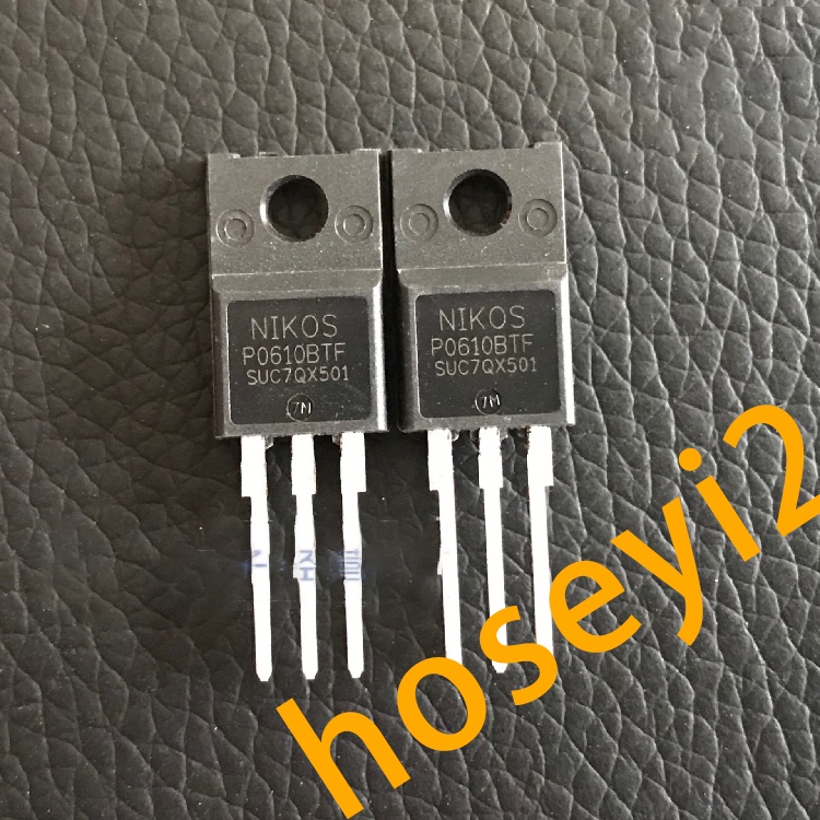 5pcs P0610BTF Tabung Efek MOS Field 60A 100V TO-220F