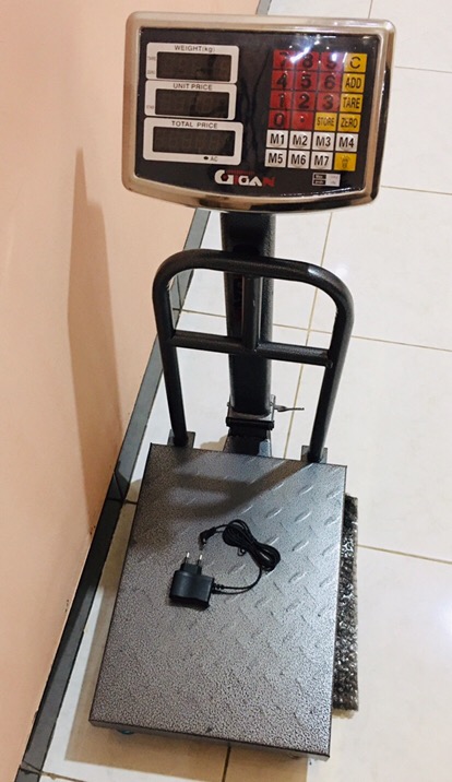 Timbangan Duduk 150kg 2 Layar/ Timbangan Digital Timbangan Dagang/ Alat Ukur Berat Scale 150kg