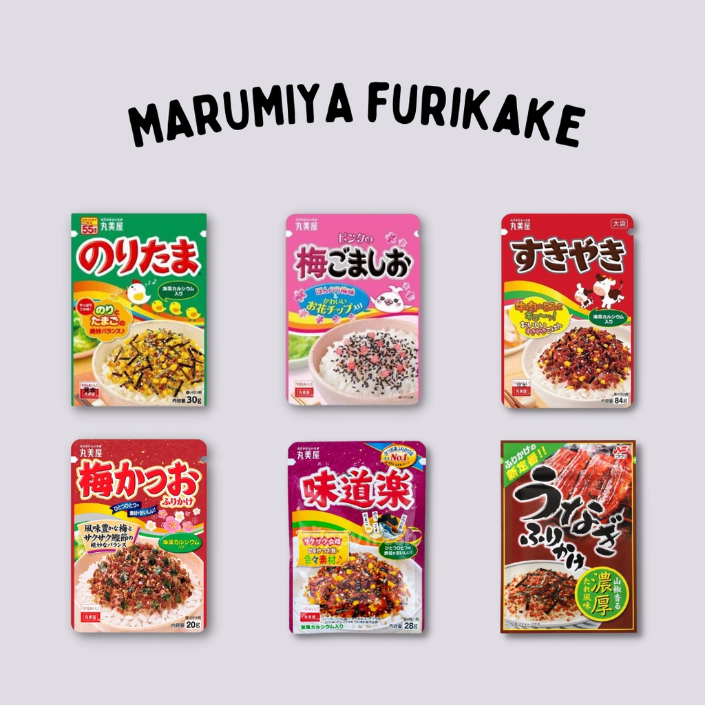 

Marumiya Rice Topping Furikake Japan Abon Tabur Jepang