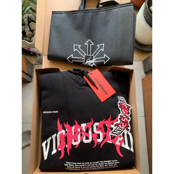 HECATE X VICIOUS PAIN HOODIE