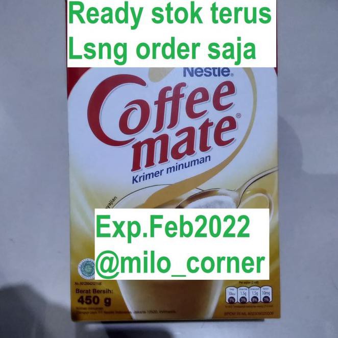 

snll nestle coffee mate 450gr in box coffeemate creamer krimer baru t4f7