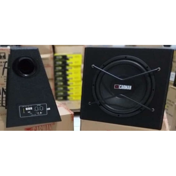 bassbox aktif 12 inch carman subwoofer aktif carman 12 inch
