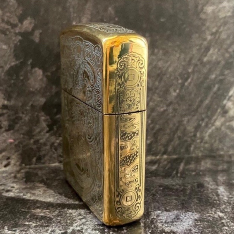 Korek Api Zippo Naga Gold / Korek Api Unik / Korek Api Premium