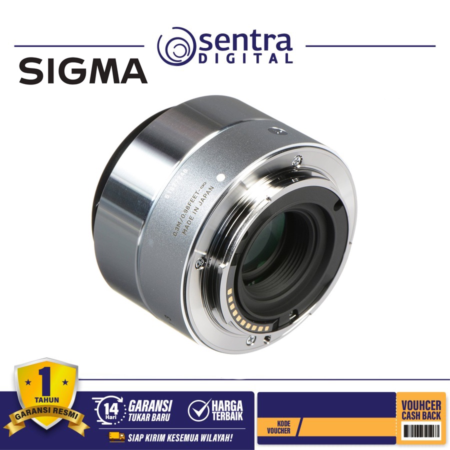 Sigma 30mm F/2.8 DN (A)F for Sony E Silver