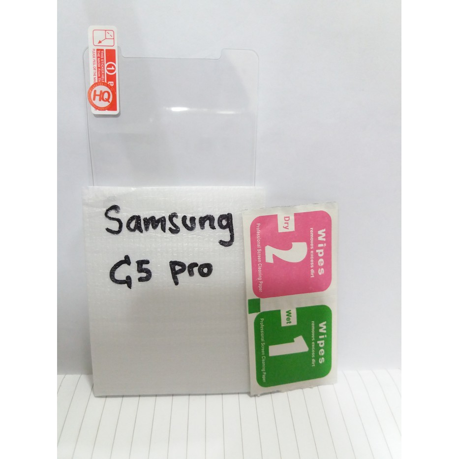 Tempered gorila glass kaca samsung C5 pro c5pro