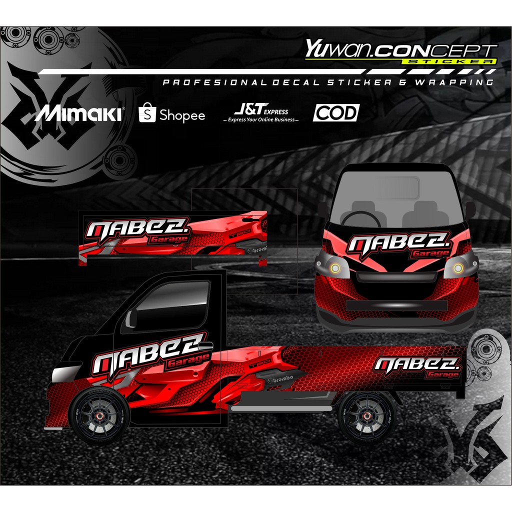 Decal grandmax custom racing full