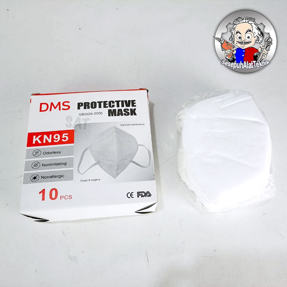KN95 Masker KN95 10Pcs FaceMask DMS / Masker KN95 isi 10 PCS DMS Masker Protektive Mask KN95