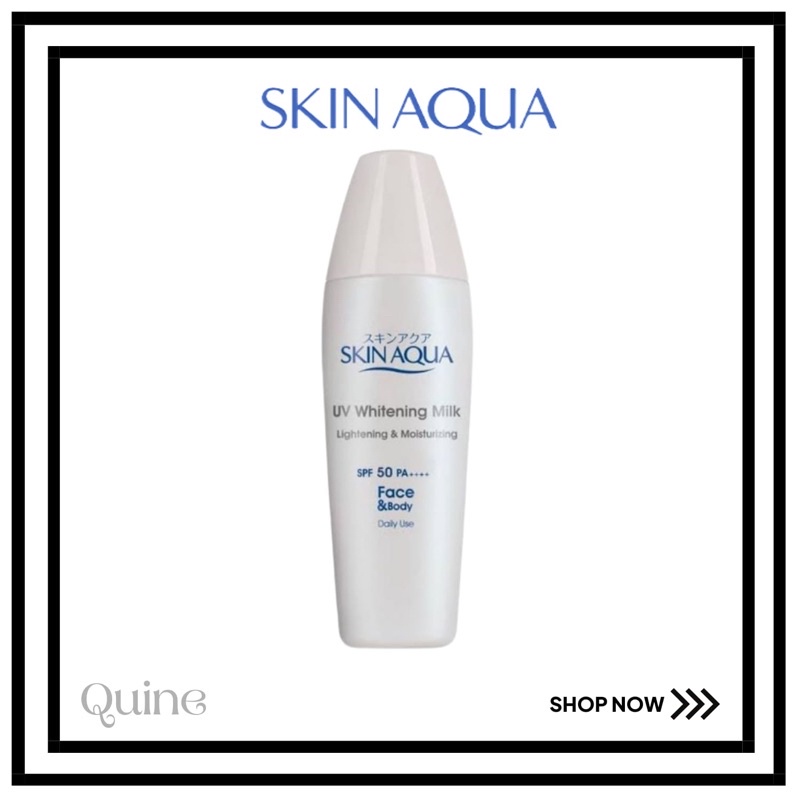 [ROHTO] SKIN AQUA UV Whitening Milk SPF 50 PA++++