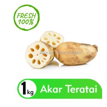

RB Akar Teratai / Lotus Root 1 Kg