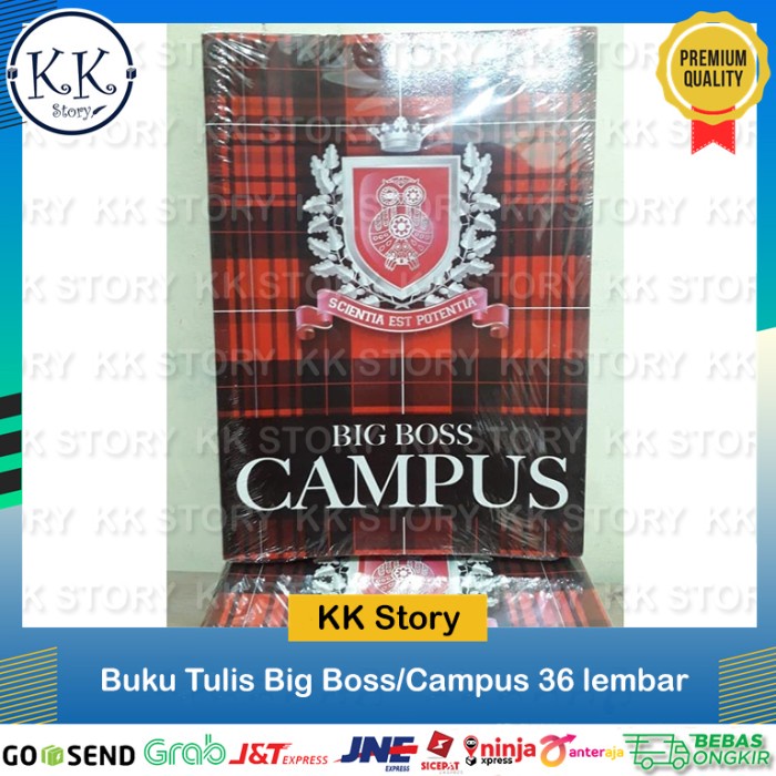 

Hadir Buku Tulis Big Boss/Campus 36 Lembar ( Order Kelipatan 10 ) Terbatas