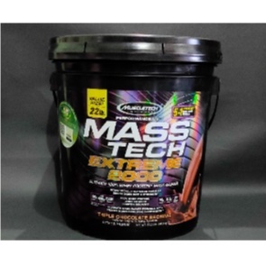 Muscletech Mass Tech Extreme 2000 22 lbs / Masstech 22lbs free shaker - Triple Chocolate Brownie