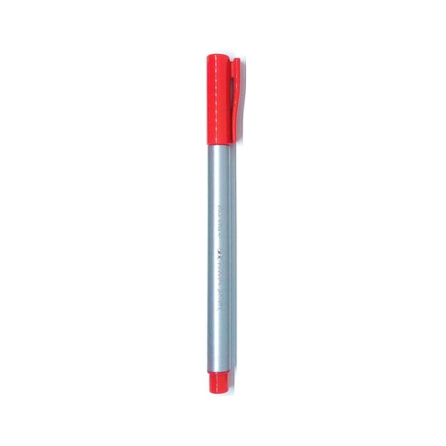 

Faber-Castell Fineliner Clip CapPlum Red Ink 151222
