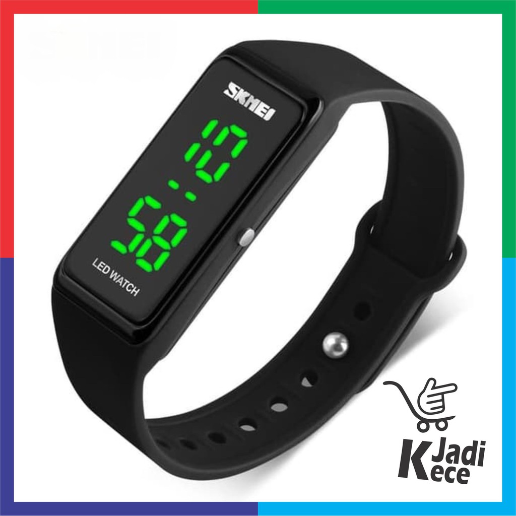 Jam Tangan Gelang Pria Wanita LED SKMEI 1265 Original Anti Air 30M Jam Tangan Anti Air Murah Terbaru