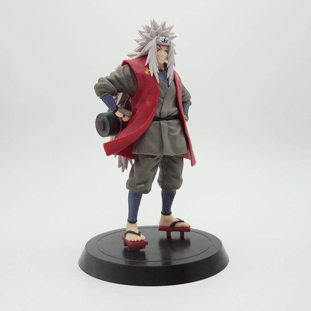 QUINTON Mainan Model Anime Naruto Gama Sennin Jiraiya PVC Naruto Guru Naruto Jiraiya