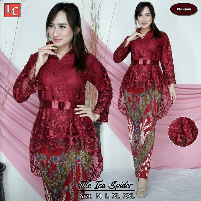 Setelan tunik Icha (tunik+rok plisket)