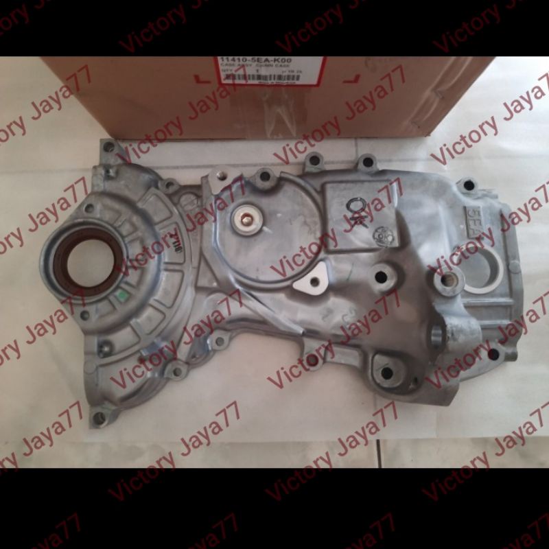 Tutup Cover Rantai Timing Pompa Oli Mesin Honda Mobilio Brio BRV Original