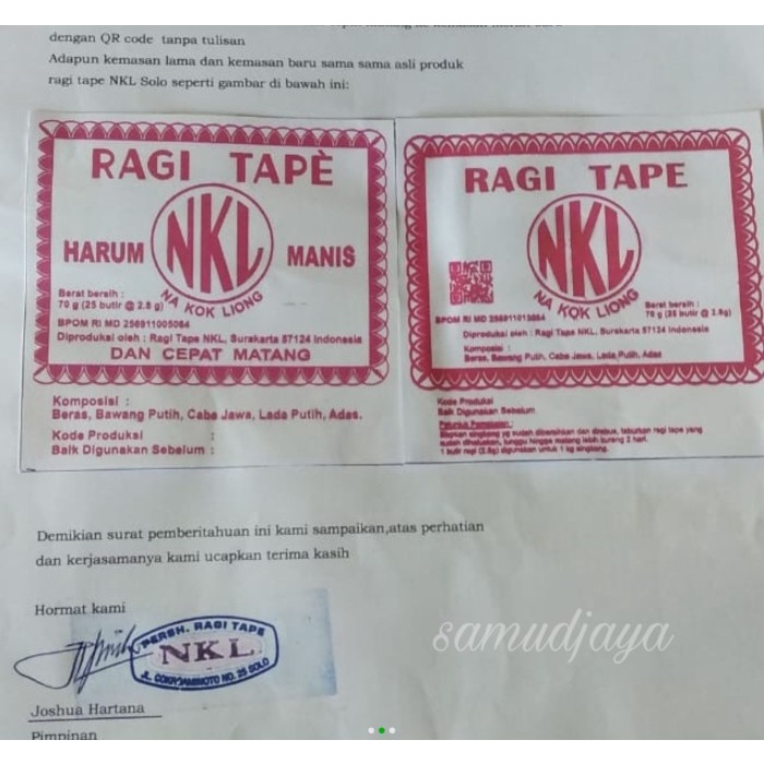 

rg201tg Ragi Tape Singkong Ketan Manis Nkl/ Pakan Semut Jepang Isi 25 Butir Xz20X1Z11