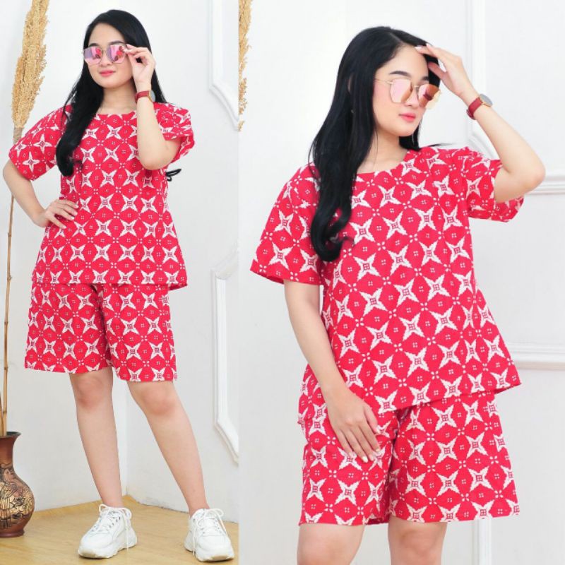 baju wanita fashion cewek batik Pekalongan cap longdres rayon jumbo atasan batik murah batik daster