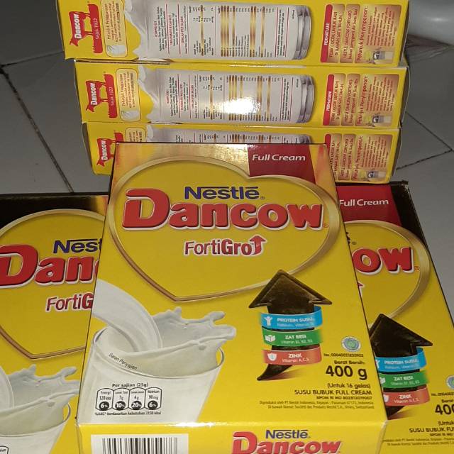 Susu Dancow Fortigro Full Cream 400 gr