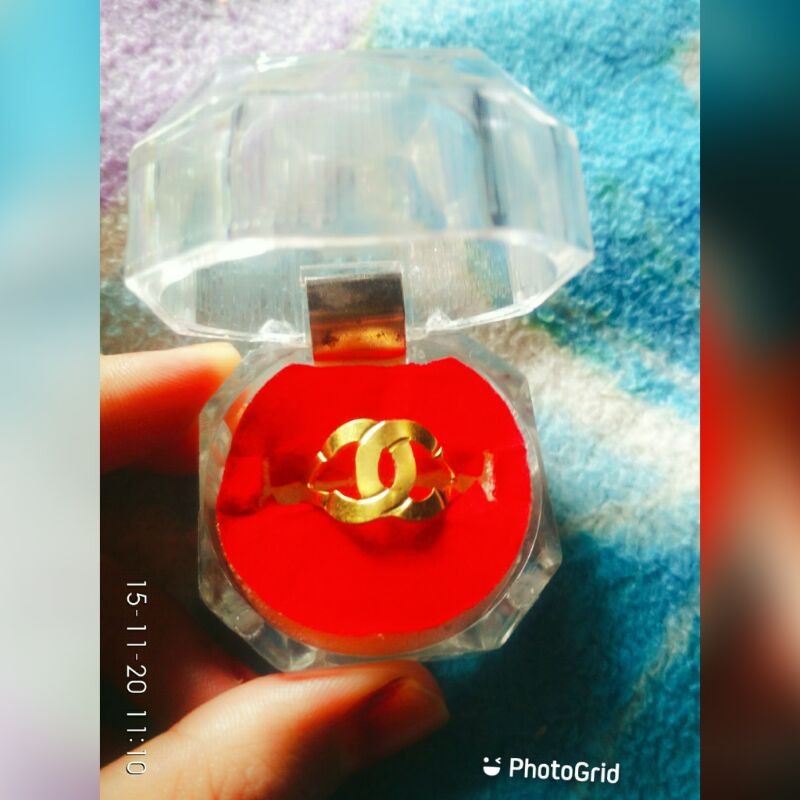 cincin CC koin 91 cantik