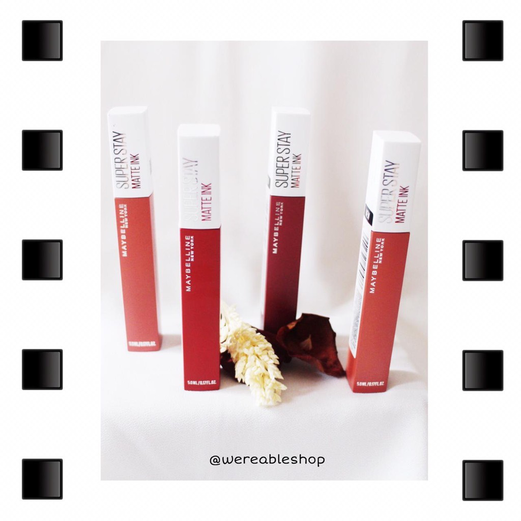 MAYBELLINE SUPERSTAY MATTE INK 225 / MAYBELLINE VERSATILE / MAYBELLINE LIP MATTE INK / MAYBELLINE