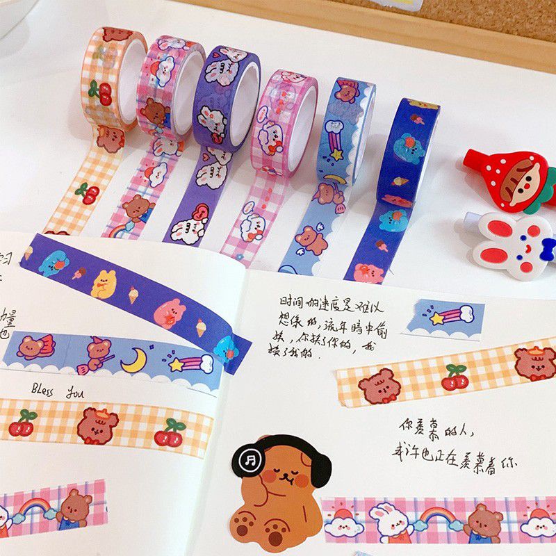 

Washi Tape Selotip Lucu Journal Decor