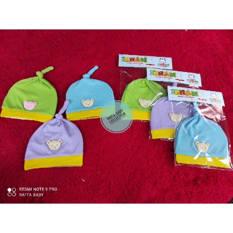 (1pcs)TOPI/KUPLUK BAYI ILHAM