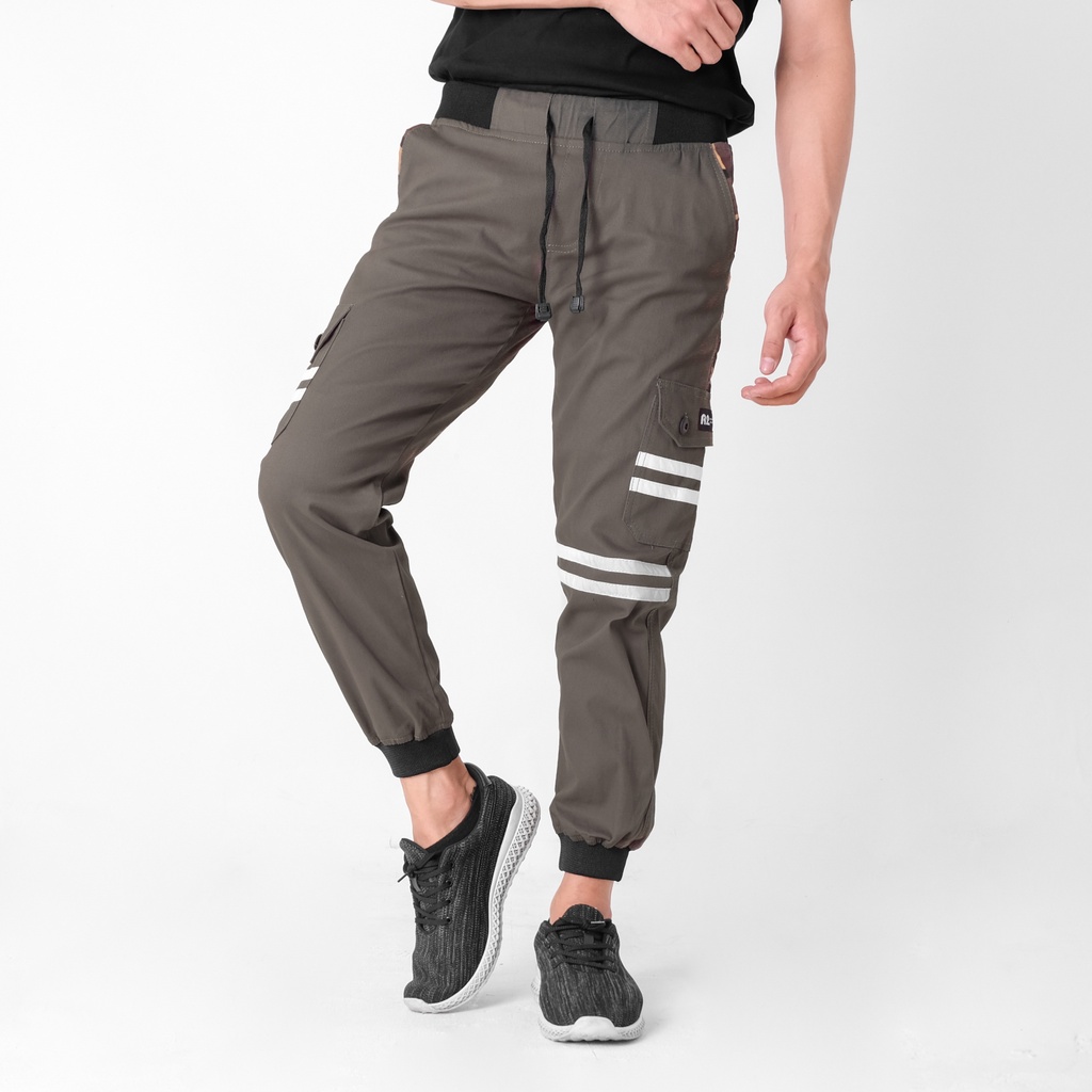 Celana Panjang Jogger Cargo Pria Premium Original