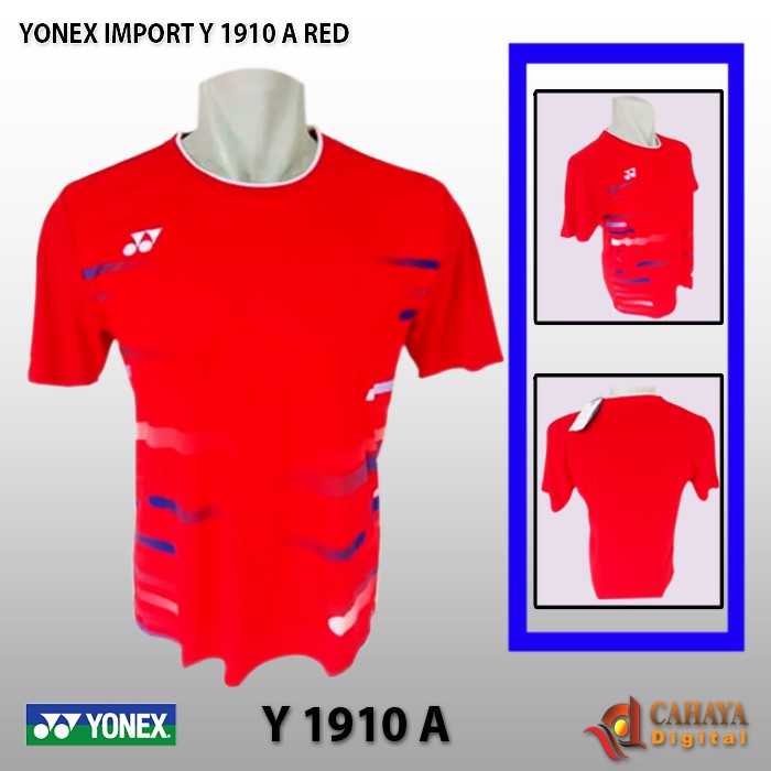 Baju Kaos Jersey Badminton Yonex LYD Y1910A | Grade Ori Import