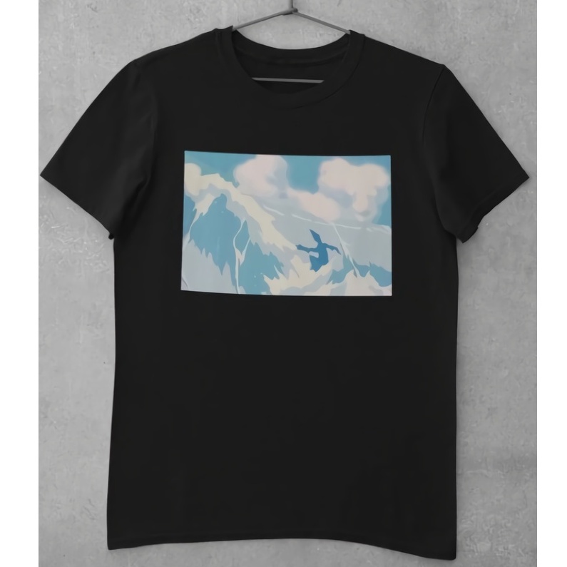 Tshirt Wave Anime Retro Premium Unisex