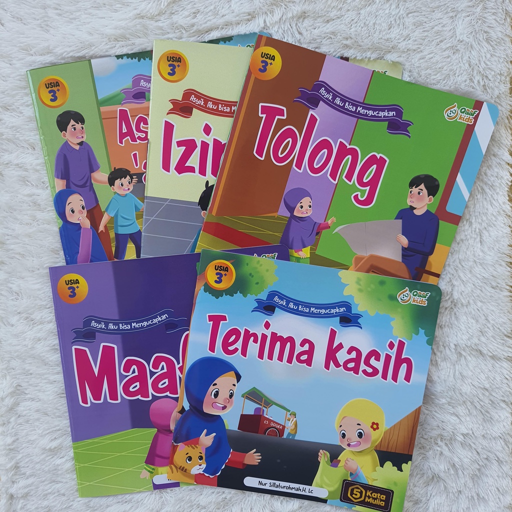 5 Kata Mulia : Assalamu'alaikum, Maaf, Tolong, Izinkan, Terima Kasih