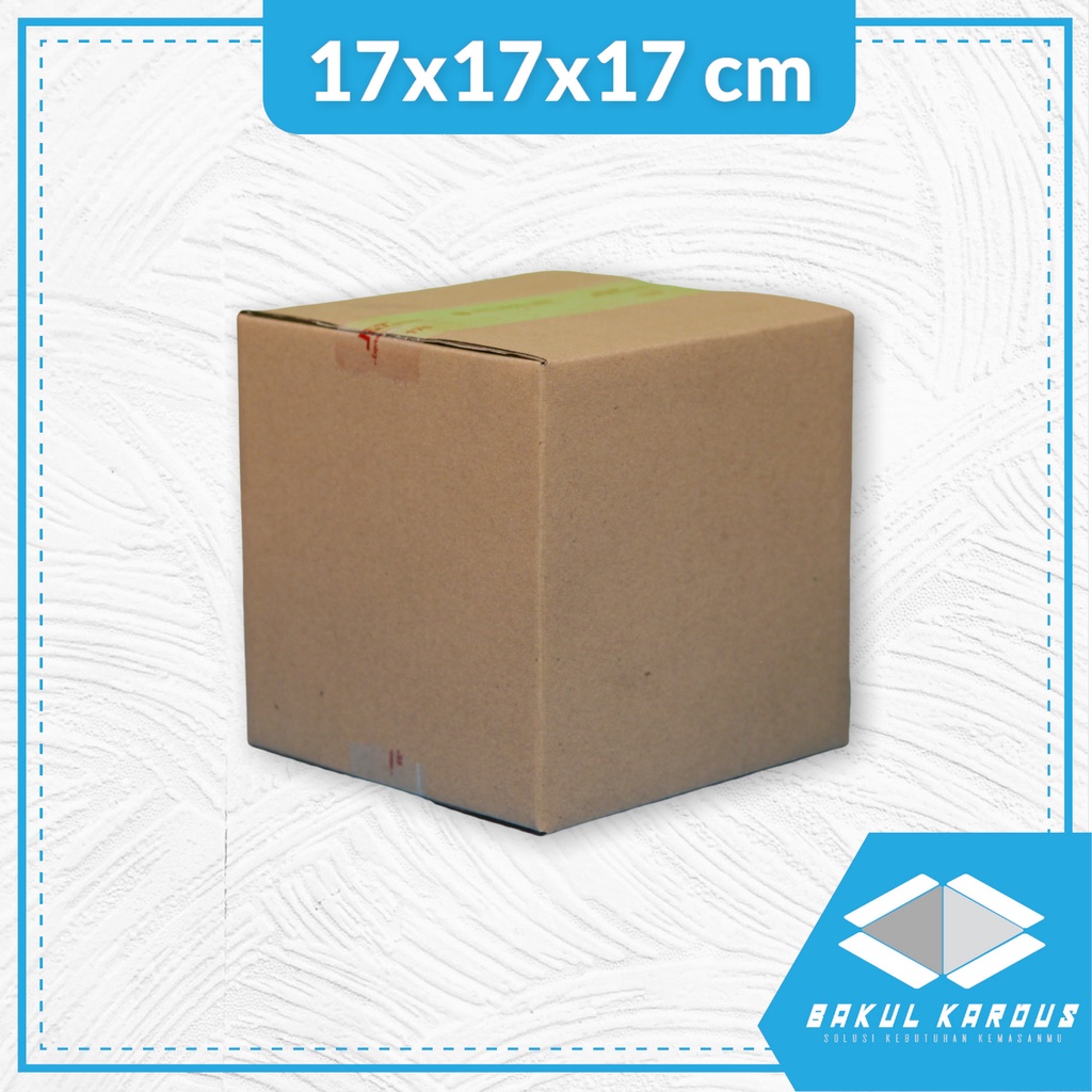 

kardus 17x17x17 cm kardus hp | box | karton | kardus polos | kardus jadi | online shop | souvenir | custom