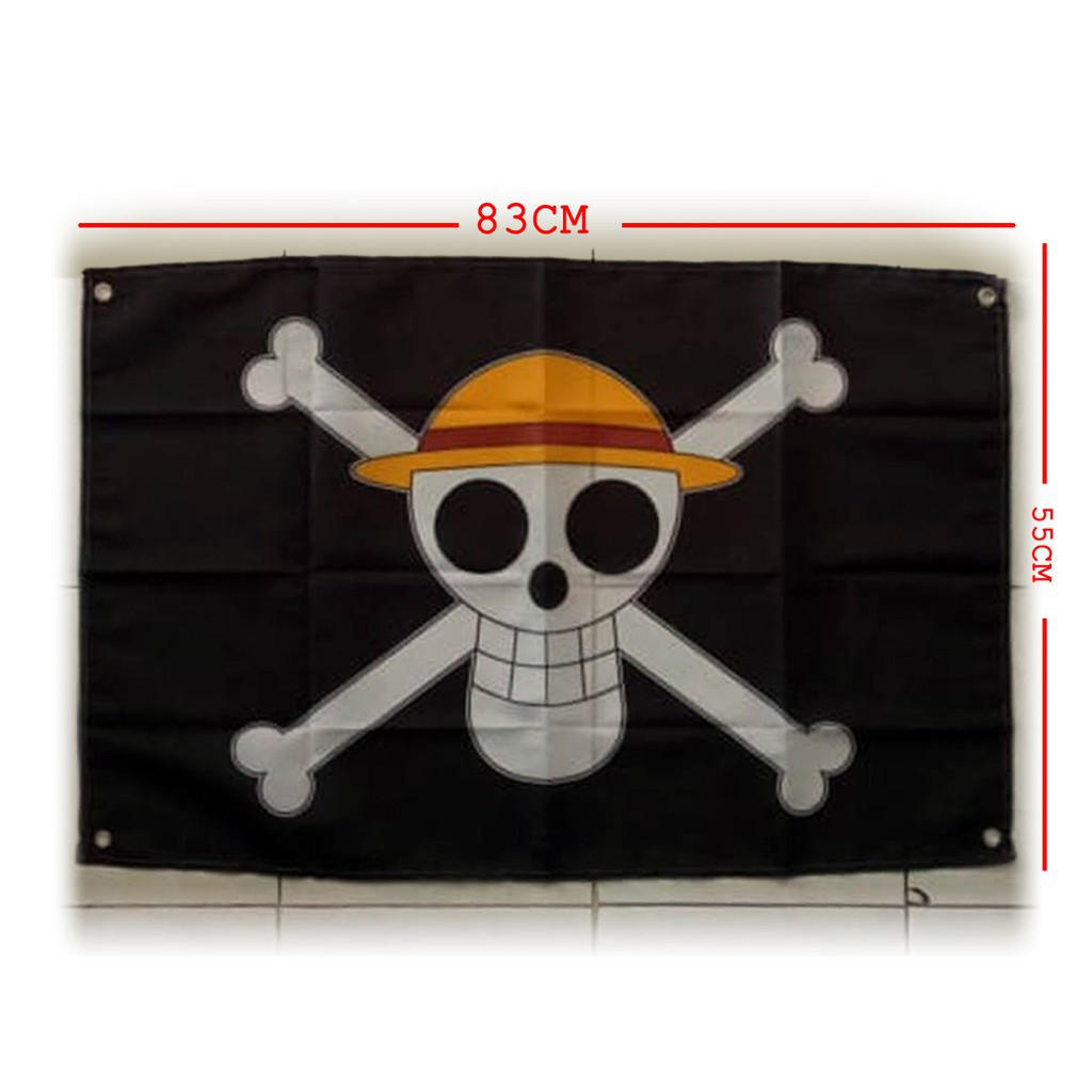 Bendera ONE PIECE / Animasi / Manga Monkey D'Luffy