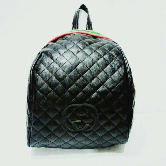 Tas Ransel cewek / perempuan / wanita GUCCI oval IMPORT semprem
