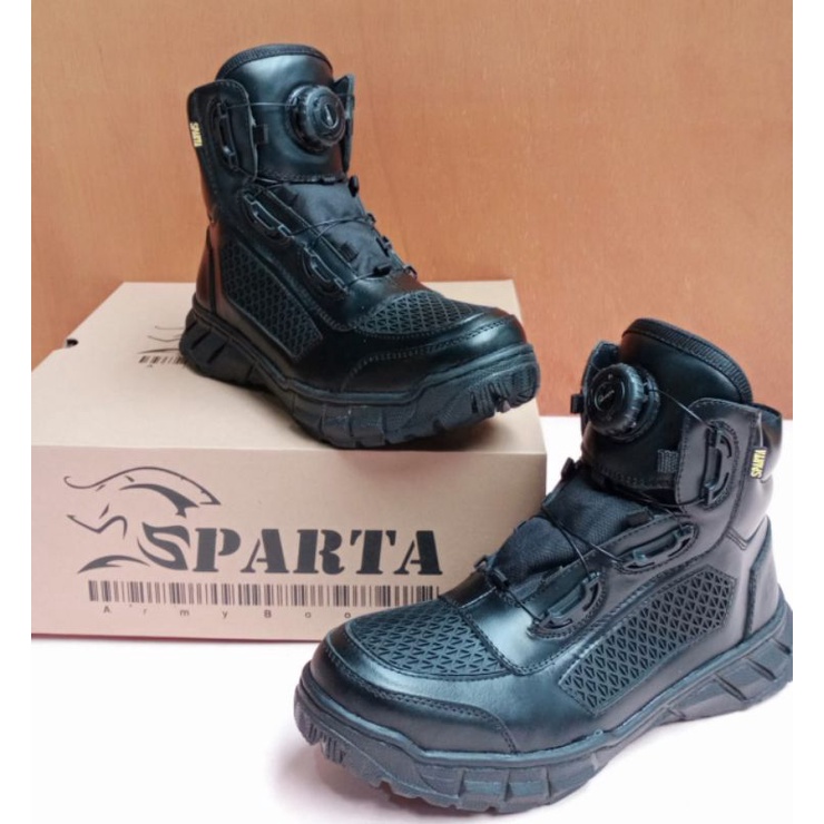 Sepatu midtrack tali putar replika jaring parabellum