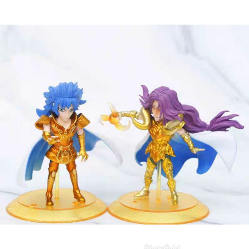 Figure Saint Seiya set 5 Miniatur Hiasan Topper