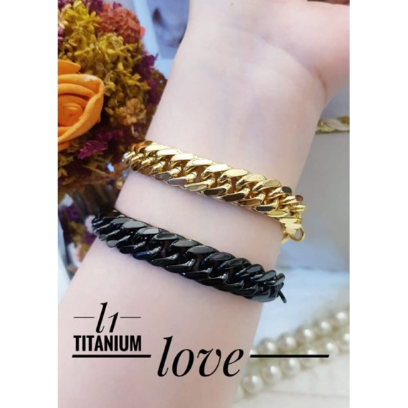 TiTanium gelang wanita y7388