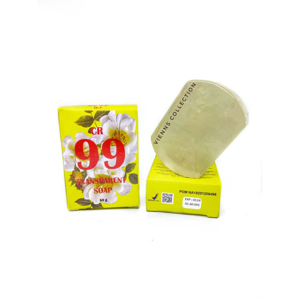 12 PCS sabun WAJAH  99 transfarant 60g sabun pemutih BPOM sabun pembersih wajah