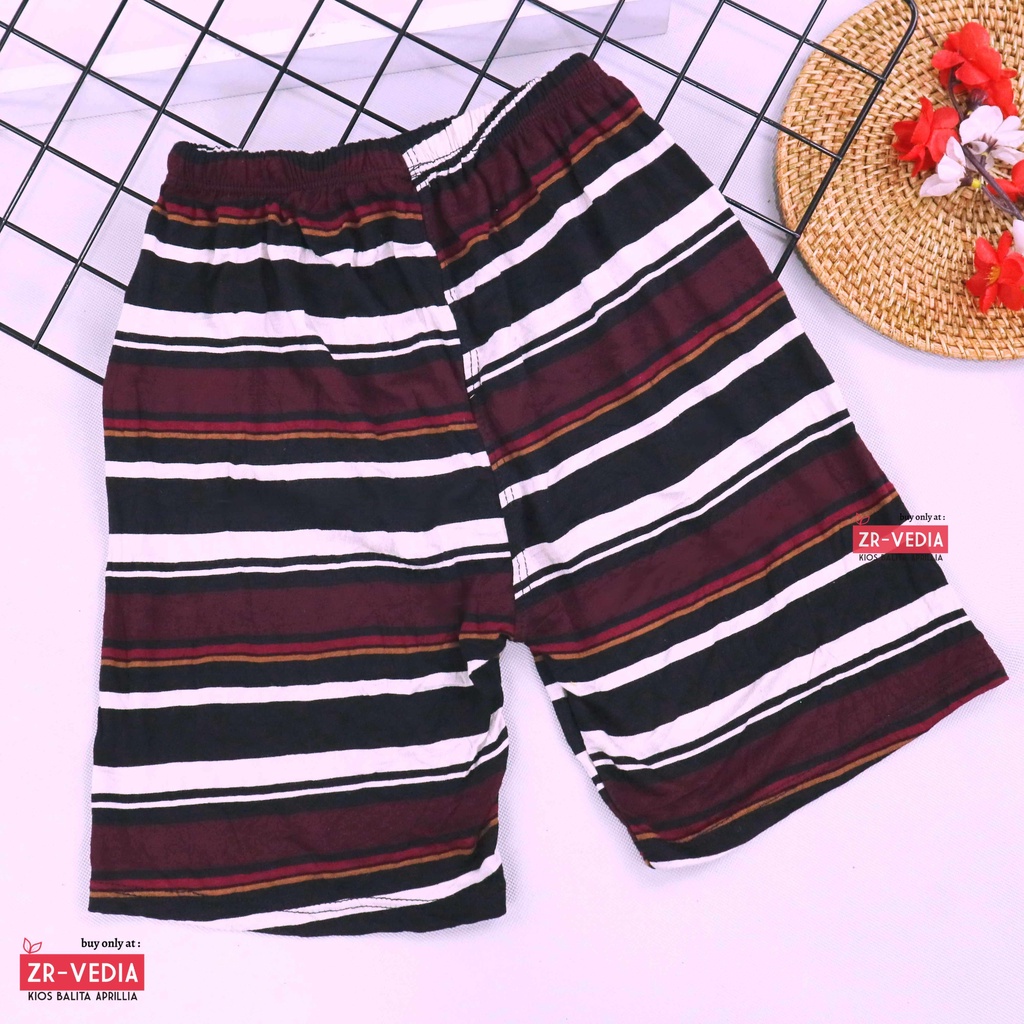 Celana Short MOTIF uk 3-10 Tahun / Celana Ketat Anak Dalaman Rok Legging Pendek Short Pants Adem