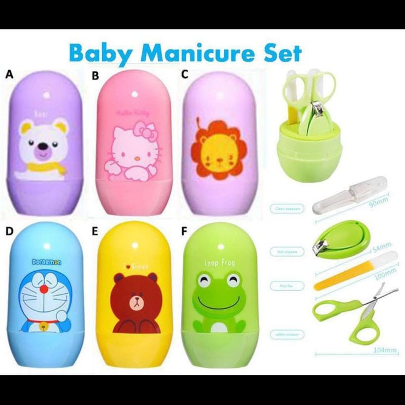 Gunting kuku bayi set / baby manicure set