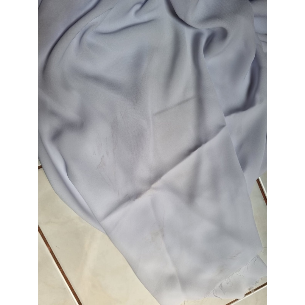 Sale Riject Kain Sultan Warna Putih
