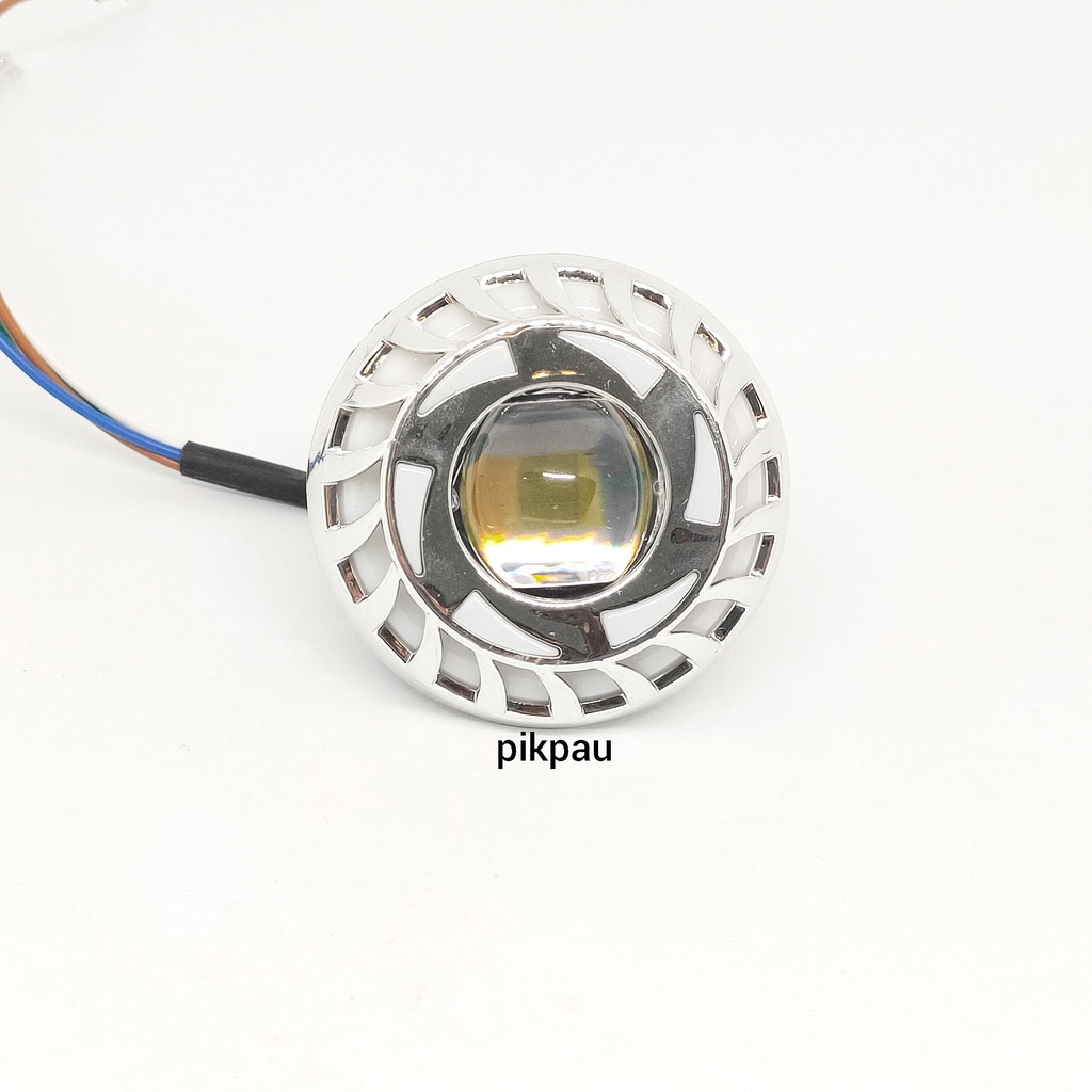 COD Lampu Projie mini Laser 2.5 inch LED high low AE DE Red Blue Red 12 volt 20 watt