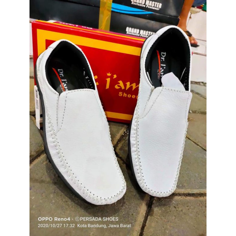 Sepatu Casual Kulit Pria Dr.iam Kr 01 ( Produksi Sendiri )