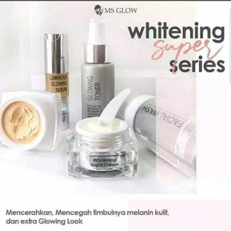 [ORI]Paket Whitening+Serum Luminous MS GLOW✓