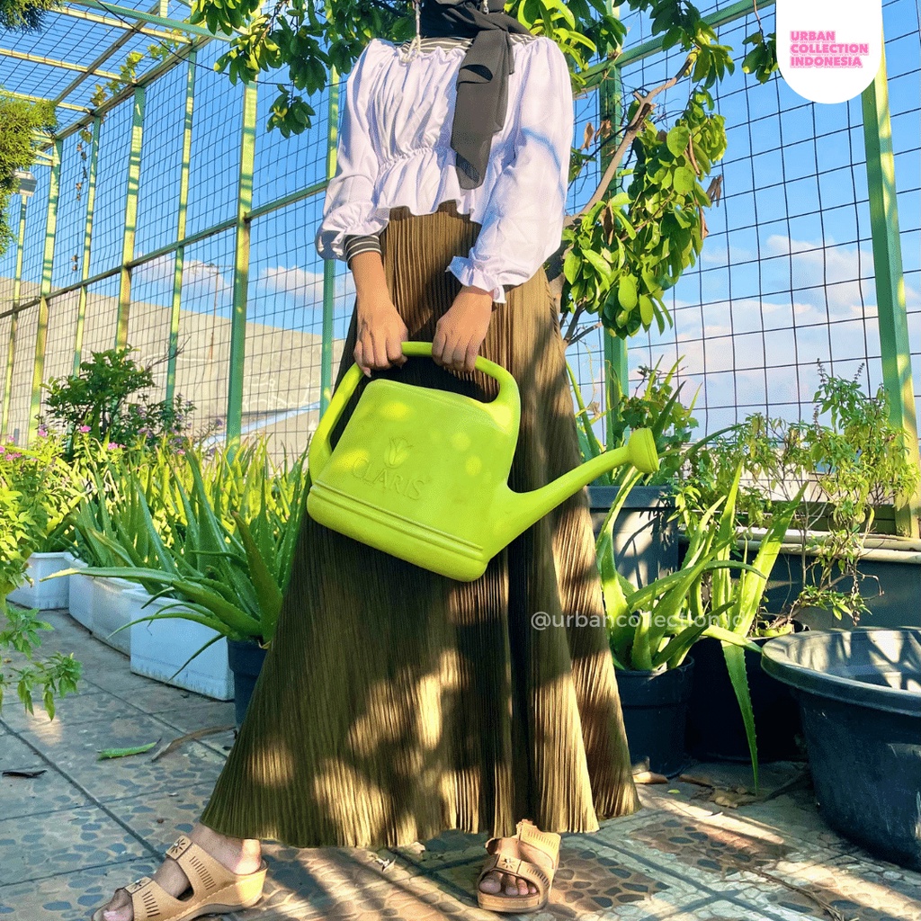 ROK PLISKET / ROK PLISKET LIDI / ROK REMPEL KECIL / ROK PLISKET REMPEL KECIL [ BISA COD ]