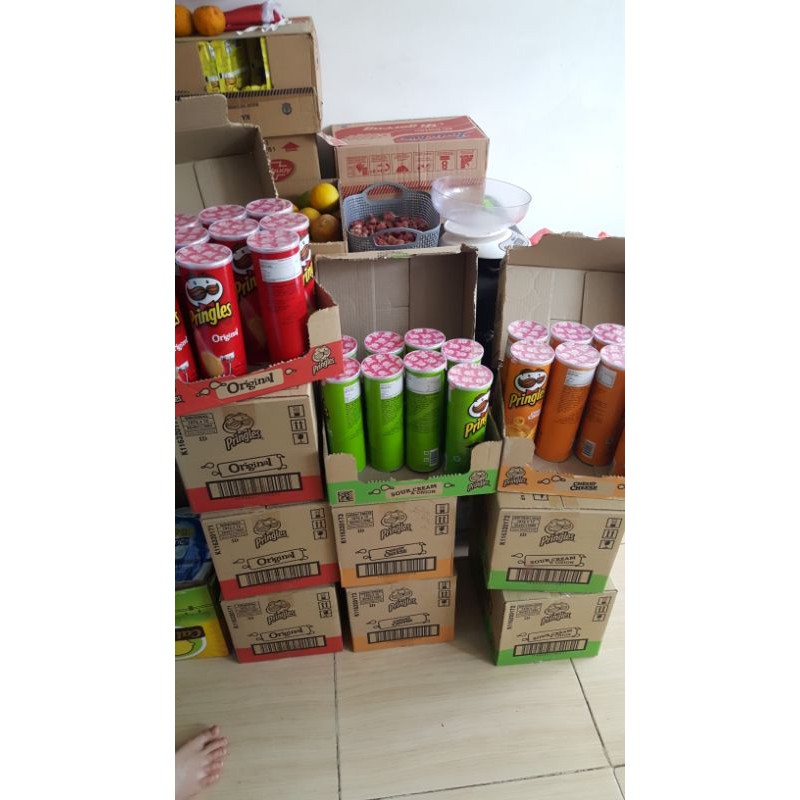 Pringles 107gr (keripik kentang)