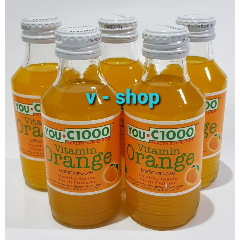 Jual You C 1000 Orange Lemon 140ml Indonesia Shopee Indonesia